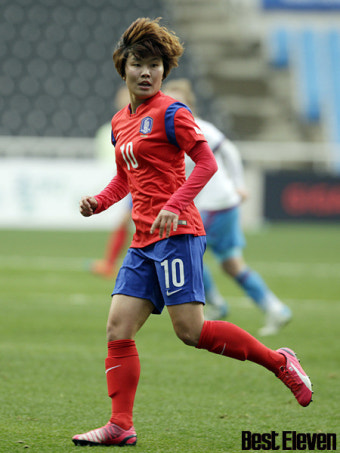 여자축구 미래를 향하는 지소연의 사명감