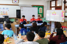  강원 ‘일일 체육교실’… 영월초 분교생에 추억선물 
