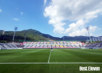 [b11 현장] 창원축구센터, 최상의 잔디로 탈바꿈… 경남, 자체 주류 브랜드 더 로즈 공개