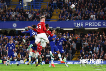 '카세미루 EPL 데뷔골' 맨유, 첼시와 1-1 무승부…첼시, 포터 체제 8경기 무패