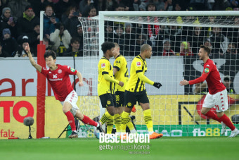 이재성, 2분 만에 '3호골' 기록...마인츠는 도르트문트에 1-2 역전패