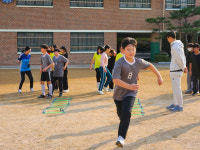 서울 이랜드, 양화초 방문… 스마일 스쿨 캠페인