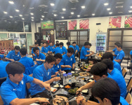 상승세 타는 천안 시티, 맛나한우가 삼겹살 파티로 기력 보충