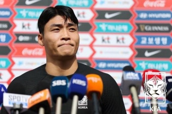 [BE.현장] 필사의 각오 밝힌 홍명보호 '부주장' 박진섭, 