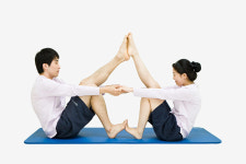 부부가 함께 할 수 있는 무릎·어깨 스트레칭
