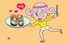 [밀당365] 메밀, 어디까지 먹어봤니? 속이 꽉 찬 ‘메밀김밥’