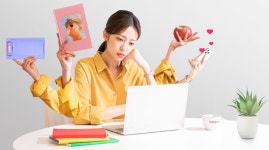 시간 아까워 멀티태스킹 한다? 뇌 쪼그라들어 위험…