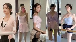 우아한 한 마리 백조인 듯… 발레에 푹 빠진 女 스타 5인, 누굴까?