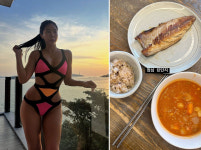 피트니스 전문가 제이제이, 식단도 철저… 아침 식사 뭐 먹나 보니?