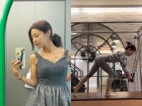 “흔들리지마 하체야” 이윤지, 고난도 ‘이 동작’ 중… 어떤 효과 있나?