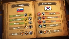 [하스스톤 글로벌게임] 한국, 슬로바키아에 완패하며 1승1패
