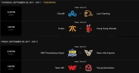 [롤드컵] 플레이-인 스테이지 2R 대진 및 일정