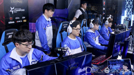 [롤챔스] 교전력 회복한 MVP, SK텔레콤에 선취점! 시즌 첫 세트 승리!
