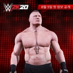 [이슈] WWE 2K20, 스크린샷 최초 공개…실사 수준 브록 레스너 압권