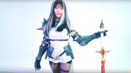 BJ 빛베리, 매혹적인 세븐나이츠 세인 코스프레 공개
