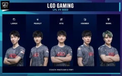 [롤드컵] PSG 1위-LGD 4위로 생존…플레이-인 B조 순위