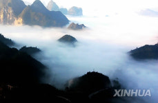 CHINA-GUANGXI-FENGSHAN-SCENERY (CN)
