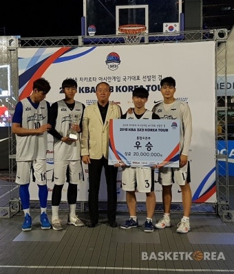 [코리아투어] '무패우승' KBL 윈즈, 3X3 무대 평정...남은 것은 AG 국가대표 선발