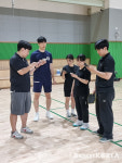 WKBL 심판 전지훈련에 동참한 4명의 학생 트레이너, “현장에만 있는 답이 있다”
