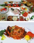 기운 불끈 갯장어,밥이 술술 방풍꽃게장,새콤매콤 서대회 무침