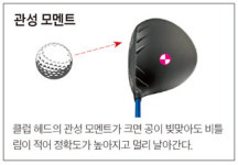 [정제원의 골프 장비록] 빗맞아도 잘나가는 클럽의 비밀은 관성 모멘트