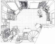 뉠 땅 없는 막장 인생을 그림으로 토해냈다