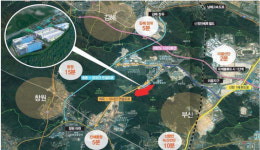 강서해성일반산업단지, 산업단지계획 변경 승인 및 지형도면 고시