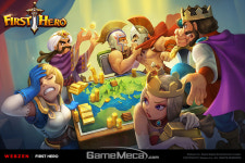 RPG와 전략 결합된 웹젠 신작 퍼스트 히어로 국내 첫 선