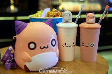 [포토] 귀여운 핑크빈에 시선집중, 메이플 팝콘 세트