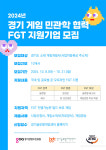 경기도 중소 게임사 10곳에 국내외 테스트 지원한다