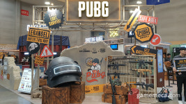 [포토] 총·도넛·커피, 배틀그라운드 지스타 카페