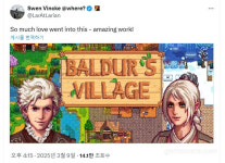 스타듀 밸리 발더스 3 모드, 스벤 빈케 대표도 호평