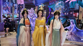 [포토] 웅장함 물씬, 빌리빌리 월드 삼국: 모정천하 부스