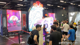 [포토] 게임과 게이머 모두 풀방, 게임스컴 B2C 풍경