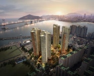 대림산업, 광안리 해변 앞 e편한세상 광안비치 모델하우스 개장