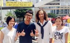 섹소폰의 마술사 케니지, 홍콩 시위 지지 오해예요