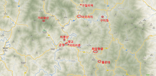 [이현군의 옛지도 여행] 아우라지로 유명한 강원도 정선군
