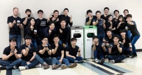 똑똑한 태양광 쓰레기통으로 세상을 바꾸겠다...태양광 압축 쓰레기통 만드는 이큐브랩