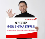 유진證, 글로벌 상승장엔 유진 챔피언 글로벌 5-STAR ETF 재간접펀드