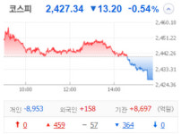 [마켓뷰] 개인 순매도 vs 기관 순매수 8000억대
