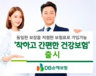 DB손보, 동일 보장에 보험료 저렴한 ‘착하고 간편한 건강보험’ 판매