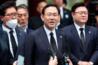 주호영, 노무현 전 대통령 추도식 참석…당대표급으로 4년만