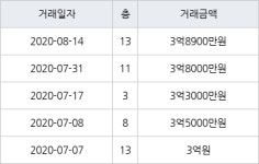 세종 죽림리 조치원자이 128㎡ 3억8900만원... 역대 최고가