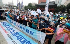 민노총 8·15 집회 참석 조합원 코로나 확진