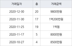 광주 동림동 동림삼익 52㎡ 9800만원... 역대 최고가