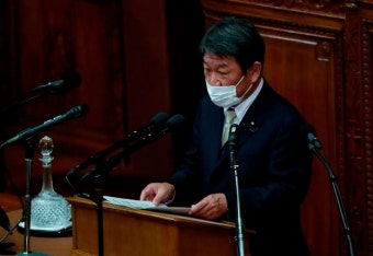 모테기 日 외무상, 독도에 