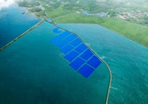 한화큐셀, 전남 고흥호 63MW 수상 태양광 발전소 수주