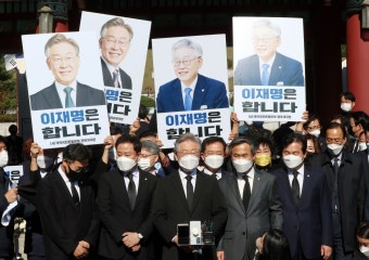 이재명 광주공동선대위원장, 신천지 이력 드러나 자진 사퇴