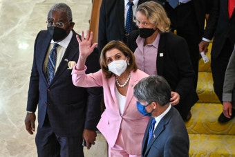 “펠로시 美 하원의장, 대만서 中 반체제 인사 면담”