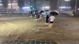 중대본 “서울 집중호우로 1명 사망…가로수 정리 중 감전 추정”
